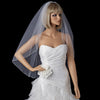 Bridal Wedding Single Layer Crystals Bridal Wedding Veil 139