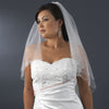 Bridal Wedding Double Layer Fingertip Length Bridal Wedding Veil 1436 F