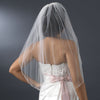 Bridal Wedding Veil 1541 - 1E Single Layer - Elbow Length (30" long x 54" wide on comb)