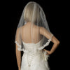 Bridal Wedding Veil 1572 1E - Single Layer Elbow Length (30" long x 54" wide)