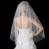 2 Layer 28" and 36" Fingertip Bridal Wedding Veil 2009
