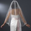 Bridal Wedding Veil Single Layer Fingertip (36" l x 72" w) Bridal Wedding Veil 3336