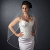 Bridal Wedding Single Layer Fingertip Length Bridal Wedding Veil 900 1F