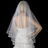 Bridal Wedding Veil 948 Ivory - Fingertip (30" x 36" long)