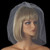 Fine Single Tier Bridal Wedding Birdcage Face Bridal Wedding Veil Blusher 500