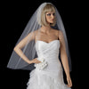 Bridal Wedding Cut Edge Bridal Wedding Veil VC