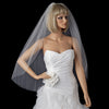 *Bridal Wedding Shimmer Cut Edge Bridal Wedding Veil VSH C