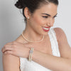 Small Pearl Stud Bridal Wedding Earrings 8849