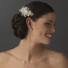 Gorgeous Silver Plated Rhinestone Ornament Bridal Wedding Brooch / Bridal Wedding Hair Clip - Bridal Wedding Brooch 43