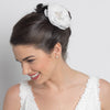 Small Pearl Stud Bridal Wedding Earrings 8849