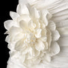 X-Large Dahlia Alligator Bridal Wedding Hair Clip 418