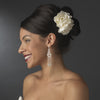 Silver Swarovski Bridal Wedding Chandelier Bridal Wedding Earrings E 8318
