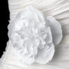 Bridal Wedding Flower Bridal Wedding Hair Clip 429 Ivory with Bridal Wedding Brooch Pin