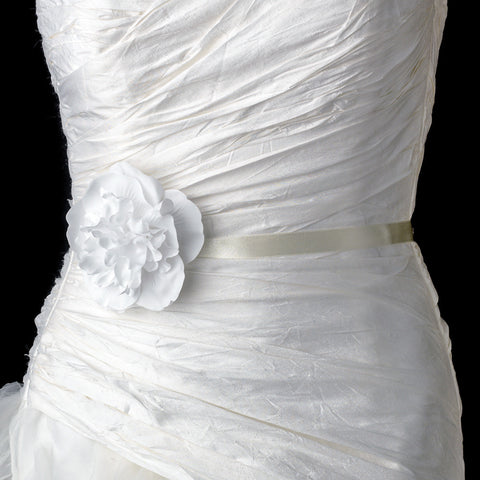 Bridal Wedding Flower Bridal Wedding Hair Clip 429 Ivory with Bridal Wedding Brooch Pin
