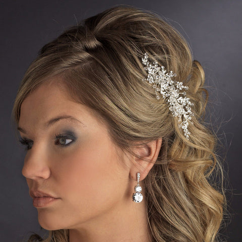 Gold Plated Bridal Wedding Hair Comb 6488