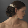 Swarovski Crystal & Freshwater Pearl Bridal Wedding Hair Comb 002