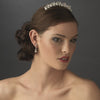 Stunning Swarovski Crystal and Pearl Bridal Wedding Hair Comb 354