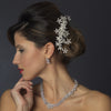 Swarovski Crystal Bridal Wedding Hair Comb 589