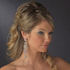 Silver Clear Earring Set 1033