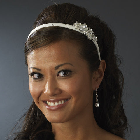Matte Satin Bridal Wedding Headband HP 8263