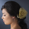 Sparkling 8mm Cubic Zirconia Bridal Wedding Earrings E 2521