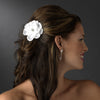 * Bridal Wedding Jeweled Dahlia Flower Bridal Wedding Hair Clip 431 with Bridal Wedding Brooch Pin