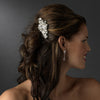 Exquisite Silver Clear Crystal Bridal Wedding Hair Comb 9803