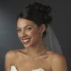 Silver & White Pearl Vine Bridal Wedding Necklace N 2657