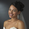 Silver Bridal Wedding Chandelier Bridal Wedding Earrings E 8321