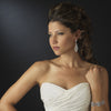Silver Clear CZ Crystal Modern Bridal Wedding Clasp Bridal Wedding Bracelet 2516