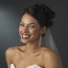 Red Bridal Wedding Earrings 938