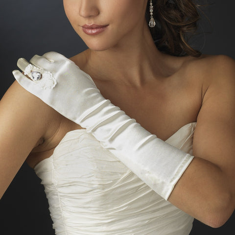 Bridal Wedding Ring Finger Gloves 217