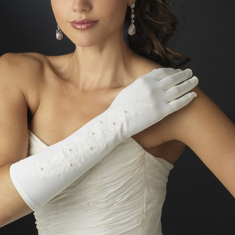 Formal Bridal Wedding Gloves GL 2224