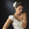 Victorian Lace Trimmed Bridal Wedding Gloves GL9052-8E