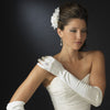 Bridal Wedding Ring Finger Satin Gloves GL9055-12A