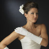 Elbow Formal Bridal Wedding Matte Satin/Satin Gloves