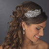 Antique Silver Side Accented Headpiece HP 397