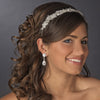 Silver Rhinestone & Swarovski Crystal Headpiece Bridal Wedding Tiara 603