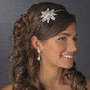 Silver Clear Bridal Wedding Headband Headpiece 620