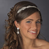 Rhinestone Vintage Silver Clear Bridal Wedding Headband Bridal Wedding Tiara HP 627
