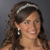 Silver Clear Rhinestone Bridal Wedding Headpiece Bridal Wedding Tiara 634