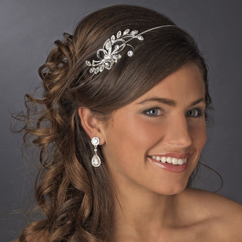 Silver Clear Headpiece 9847