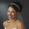 Headpiece 1003 Silver Clear