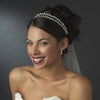 Headpiece 1003 Silver Clear