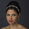 Ribbon Crystal Bridal Wedding Headband Bridal Wedding Headpiece 15760