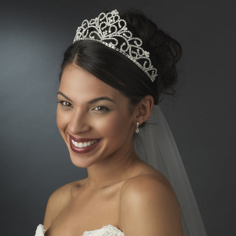 Royal Rhinestone Bridal Wedding Tiara HP 1620