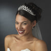Elegant Cubic Zirconia Wedding or Special Occasion Bridal Wedding Earrings E 2845