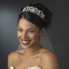 * Silver Plated Bridal Wedding Headband HP 3206