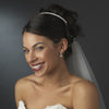 Silver Light Amethyst Cubic Zirconia Bridal Wedding Earrings E 2845