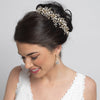 Silver Clear Crystal & Rhinestone Bridal Wedding Tiara Headpiece 4988